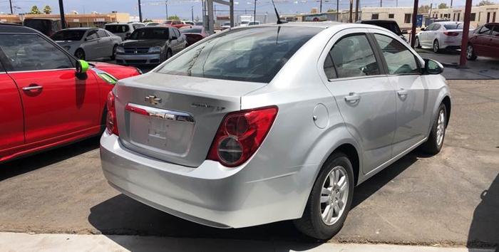 used 2014 chevrolet sonic lt sedan yuma, az 85364 for sale in yuma, arizona