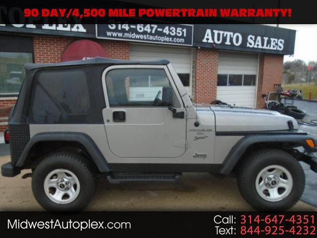 2001 jeep wrangler sport