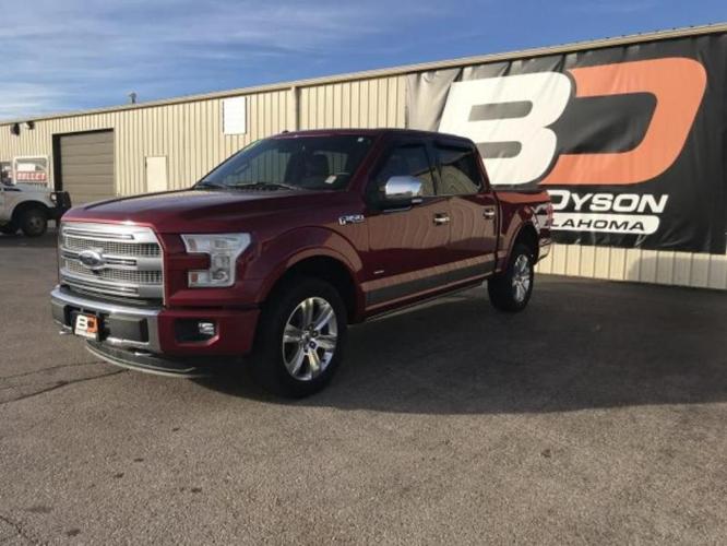 2015 ford f-150 platinum 4x4 platinum 4dr supercrew 6.5 ft. sb for sale in elk city, oklahoma