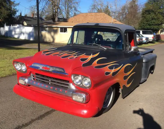 1959 chevrolet pick up resto mod custom tilt bed