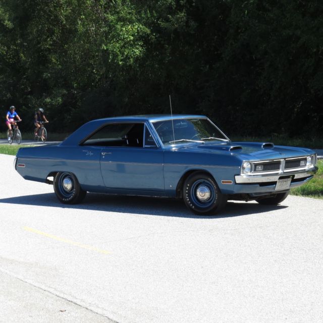 1970 dodge dart swinger original survivor 340 4 speed jamaica blue no reserve!