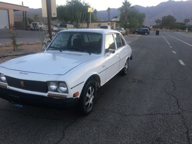 1976 peugeot 504 diesel 4speed manual trans..rare