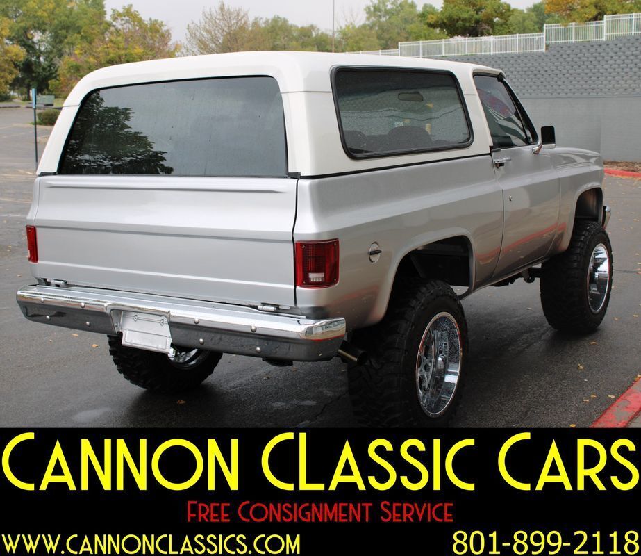 ***1974 chevrolet blazer 4x4 frame off restomod silver***