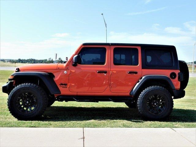 new 2019 jeep wrangler 4wd unlimited sport stillwater, ok 74074 for sale in stillwater, oklahoma
