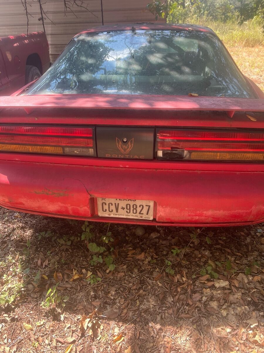 1991 pontiac firebird grey base