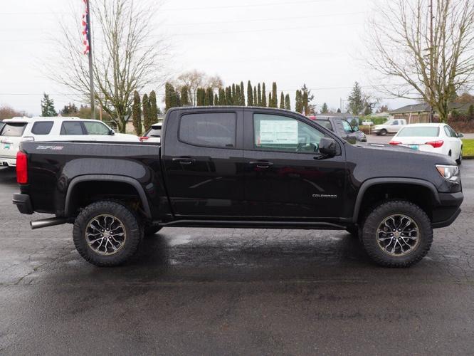 new 2019 chevrolet colorado 4x4 crew cab zr2 albany, or 97322 for sale in albany, oregon