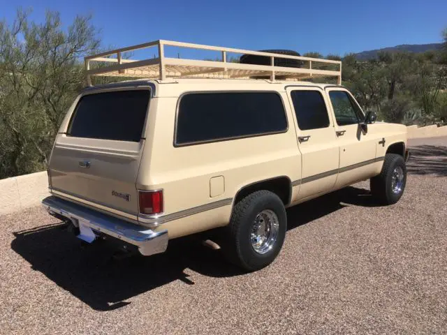 1985 chevrolet suburban silverado 4x4 - 3/4 ton k20 - original owner