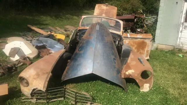 1946 chevy stylemaster convertible rare project car straight 6 1947 1948 parts