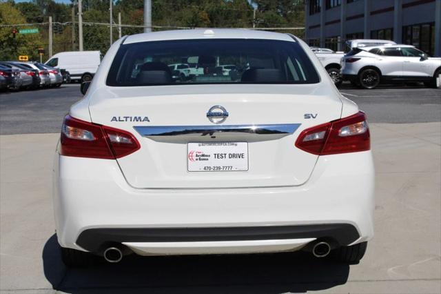 2018 nissan altima 2.5 sv