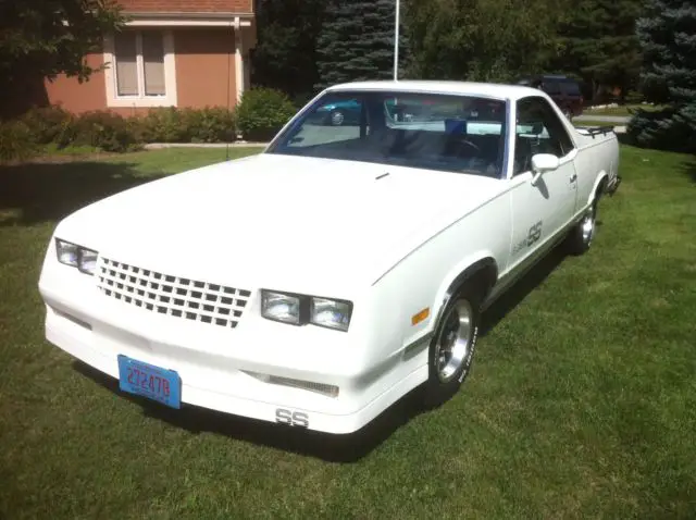 chevrolet el camino choo choo model 1985