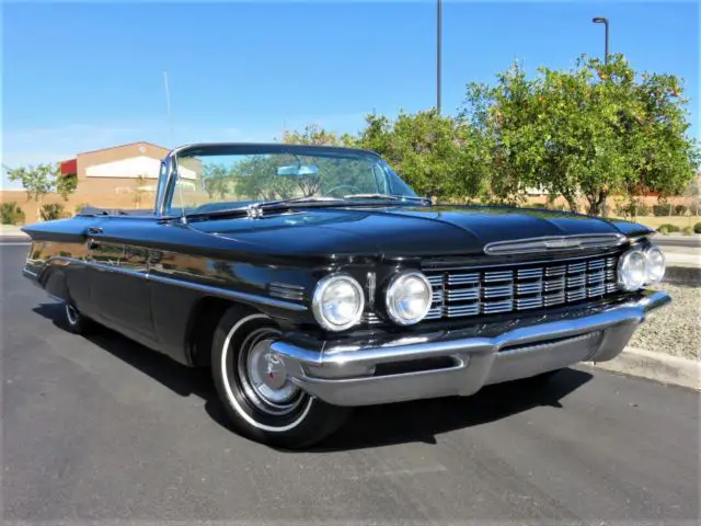 1960 oldsmobile dynamic 88 convertible, 371ci, ac, ps, pb, power top, orig color