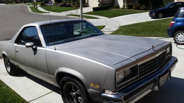 1984 chevrolet el camino base standard cab pickup 2-door 5.0l
