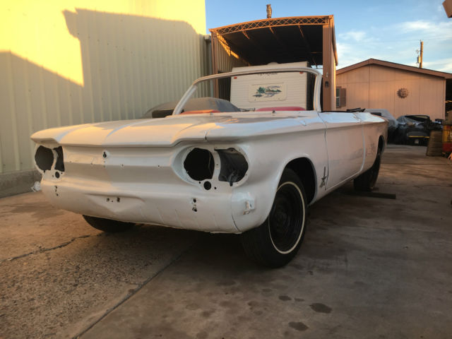 1962 chevrolet corvair spyder convertible