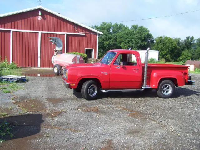 1978 dodge lil red express pick up truck