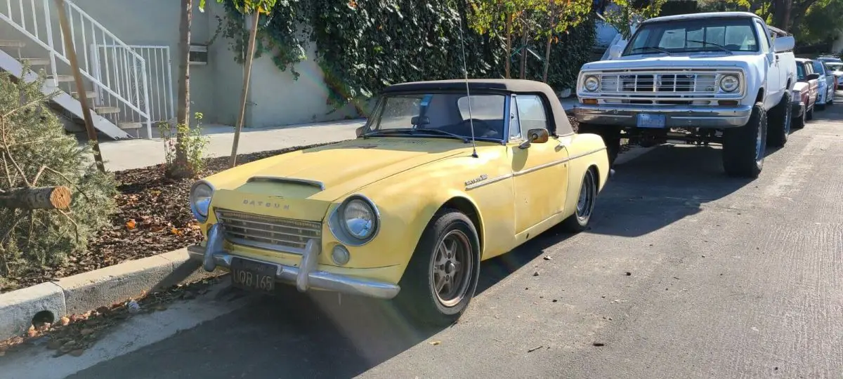 1967 datsun 1600 roadster - non running