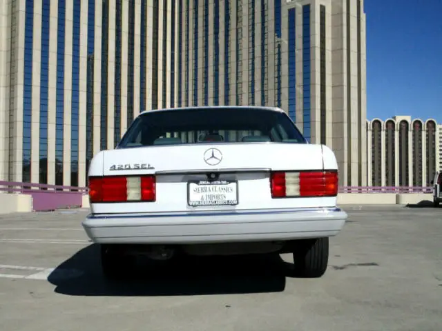 1989 mercedes-benz 420 series 4dr sedan 420sel auto