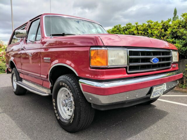 1991 ford bronco 25th anniversary silver edition with only 74,979 original miles