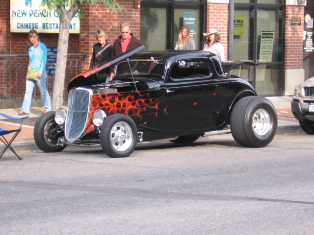 1933 ford 3 window coupe (original steel body)