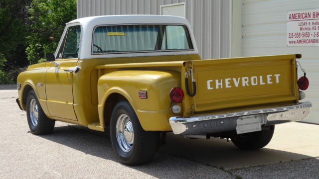 1972 chevy chevrolet not gmc custom 10 c10 short bed stepside