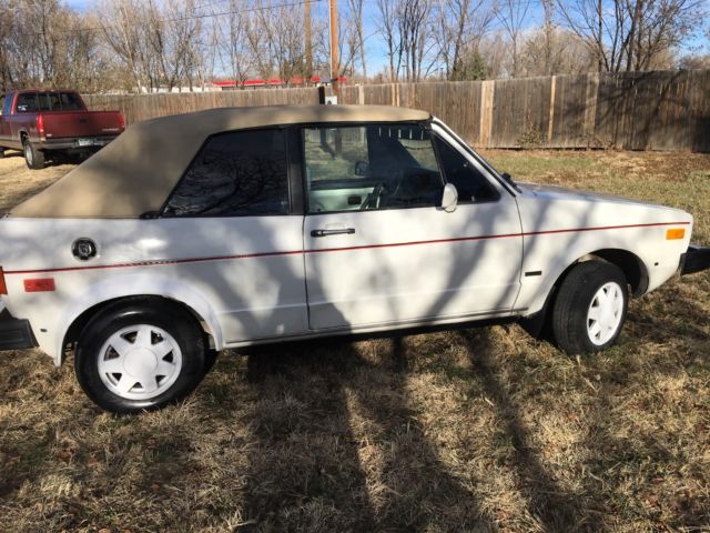 1984 volkswagon rabbit cabriolet wolfsburg edition