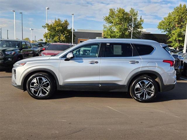 2020 hyundai santa fe limited 2.0t