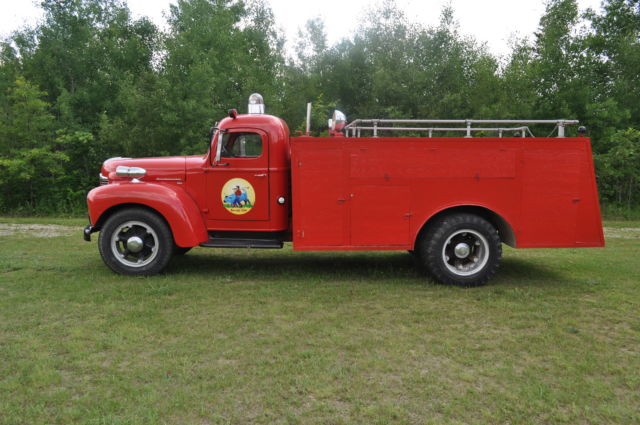 1949 international kb 5 fire truck