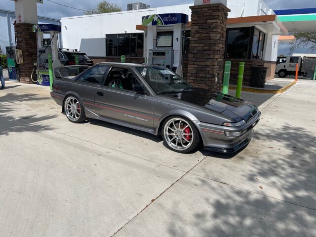 1989 toyota corolla coupe grey fwd manual gt-s