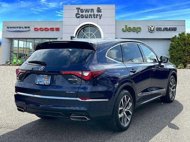 2022 acura mdx technology