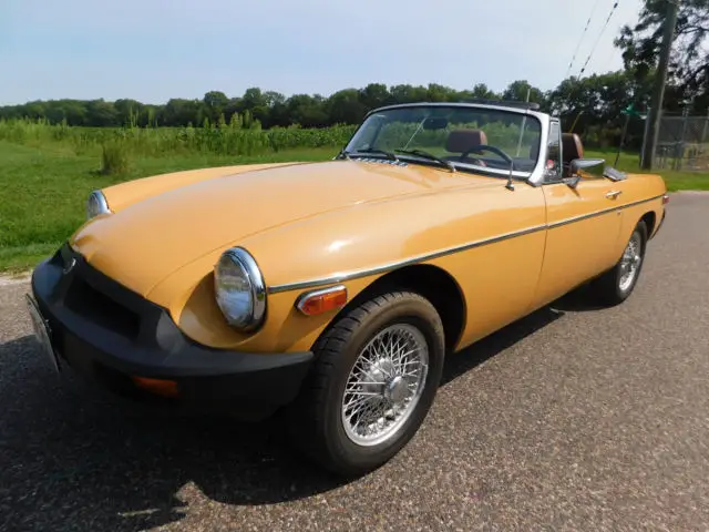 1977 mgb convertible - completely original - 32,379 fully documented miles