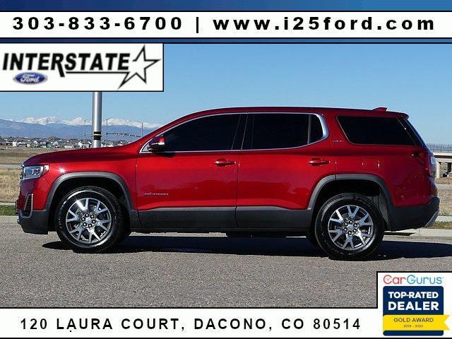 2021 gmc acadia fwd sle