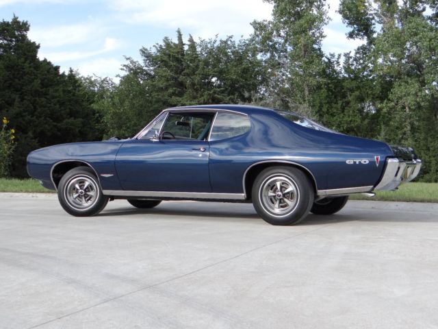 1968 pontiac gto numbers matching - concourse restored