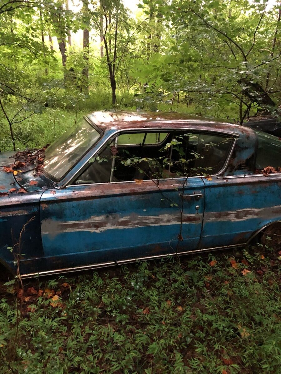 1965 plymouth barracuda blue
