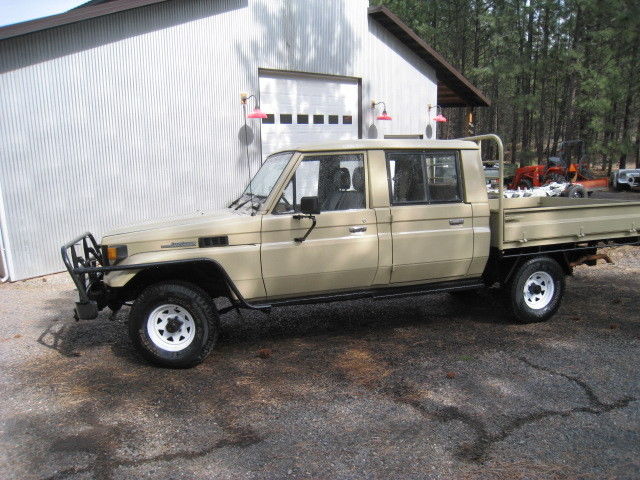 1988 toyota 75 series crew cab truck