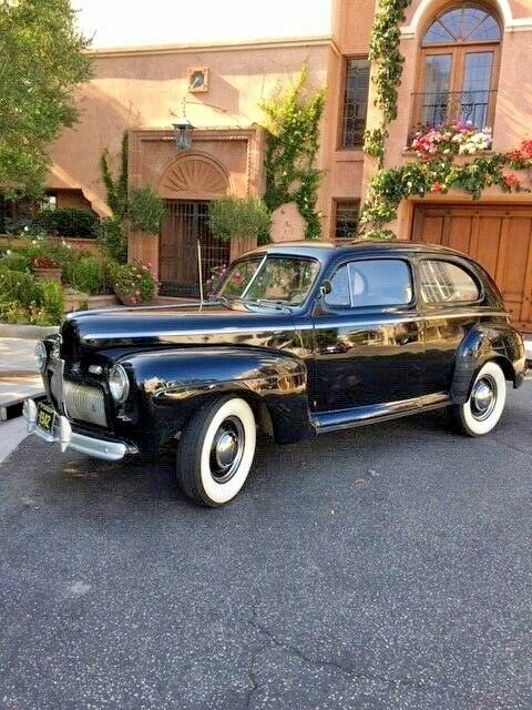 1942 ford super deluxe tudor sedan. pre-war rare automobile. last of production!