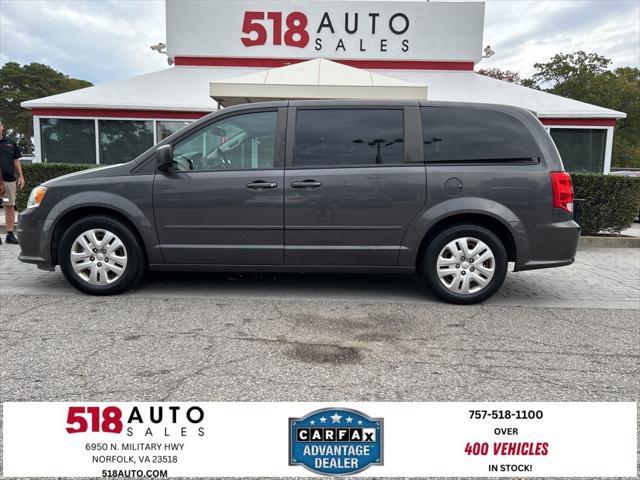 2016 dodge grand caravan avp/se