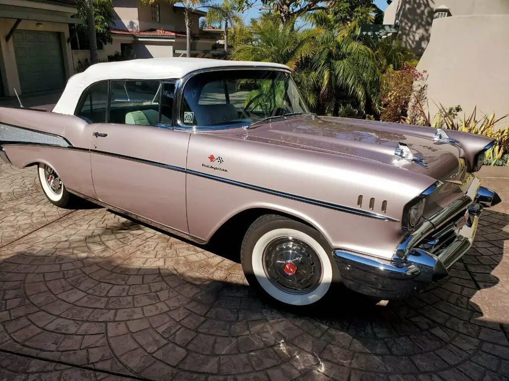 1957 chevrolet bel air convertible fuel injected amazing restoration stunning!!!