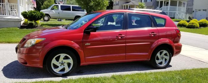 used 2003 pontiac vibe awd pasadena, md 21122 for sale in lake shore, maryland