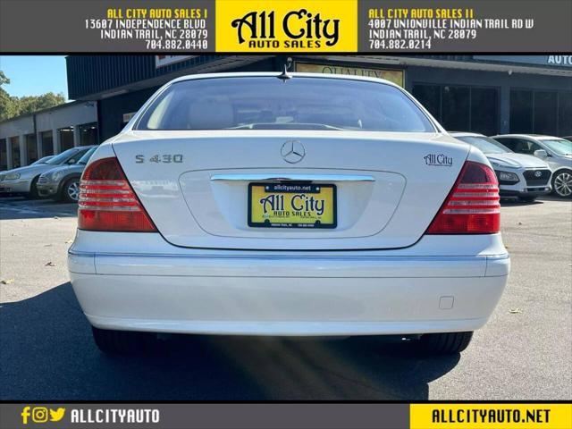 2003 mercedes-benz s-class s 430 4dr sedan