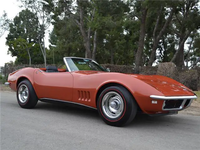 1968 corvette bronze l89 convertible