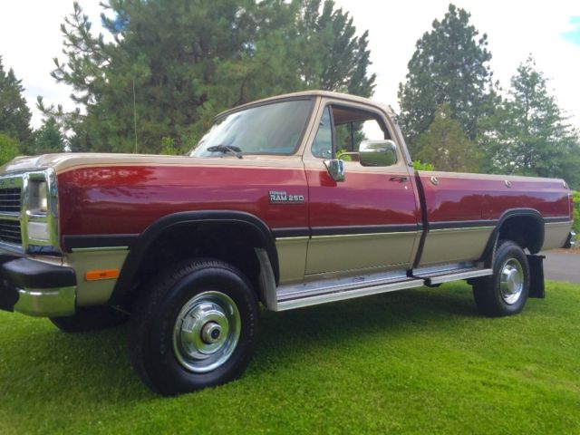1993 dodge w250 cummins turbo diesel 4x4 86,000 original miles
