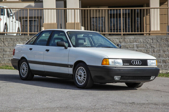 1988 audi 80 quattro 5-speed 44k 30-yr ownership, timing belt service done!!!
