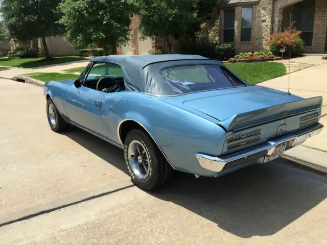 1967 pontiac firebird 400 3sp conv