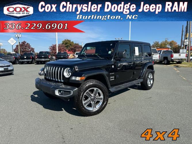 used 2020 jeep wrangler unlimited sahara 4x4