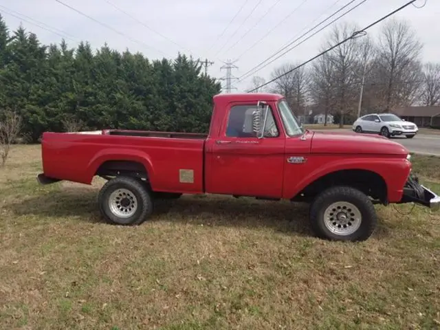 1965 ford f-250 with factory pto winch