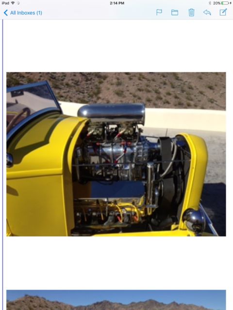 1932 ford roadster blown big block super clean