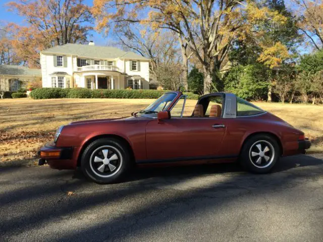 1977 porsche 911s targa ** one owner for 40 years - 31,000 miles **