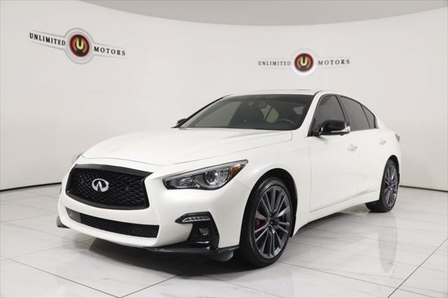 2023 infiniti q50 3.0t red sport 400