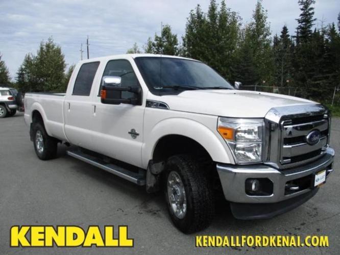 2016 ford f-350 super duty lariat 4x4 lariat 4dr crew cab 8 ft. lb srw pickup for sale in kenai, alaska