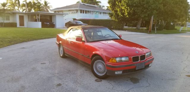 1994 bmw convertible 2 door 55,000 miles automatic ac everything works