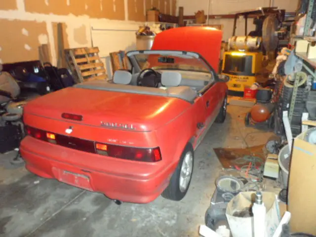 geo metro convertible lsi 92 3 cyl automatic project car good k frame and mounts